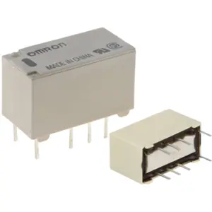 Relé 12VDC 2A DPDT (8 pinos)