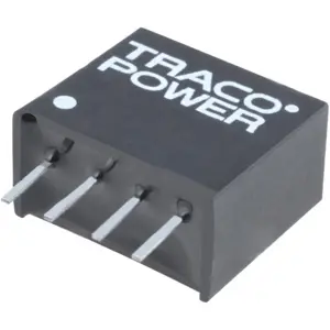 Conversor DC-DC galvanicamente isolado 12VDC -> 12VDC 80mA 1W (saída não regulada) - Traco Power TME1212S