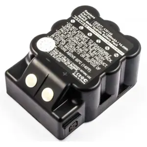 Bateria para aparelho de medição compatível com Leica GEB77 12V 1200mAh 14.4Wh NiMh preto
