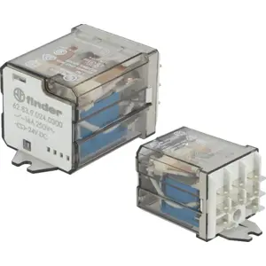 Relé 24VDC 30A 3PST-NO (8 Faston)