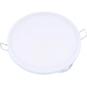 Downlight LED 230VAC 16W 1200lm 4500K Ø145x24mm - com driver embutido