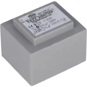 Transformador encapsulado para PCB 230VAC/12V 2VA 0.16A