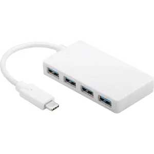 Adaptador/conversor USB-C macho - 4x USB A 3.0