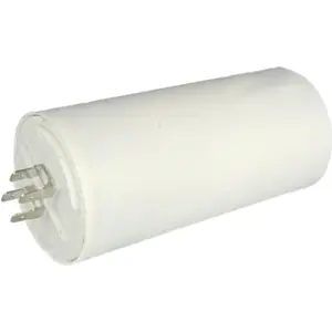 Condensador para motor  80uF 450V Ø60x120mm ±10% com terminais