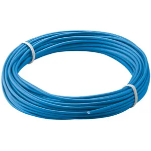 Rolo de fio de cobre multifilar Ø1.1mm 1x0.14mm² - azul - 10m