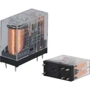 Relé 24VDC 5A DPST-NO (6 pinos)