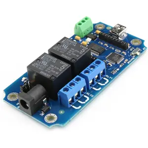 Módulo de 2 relés 5V USB/Wireless (Password/Momentary/Latching)