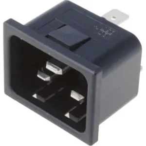 Ficha IEC C20 (macho) 3pin 16A panel