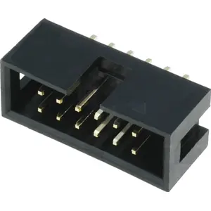 Ficha IDC 12 pinos (2x6) macho para soldar em PCB