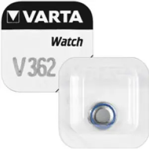 Pilha V362 / SR721 / SR58 / AG11 - 1,55V Óxido de Prata