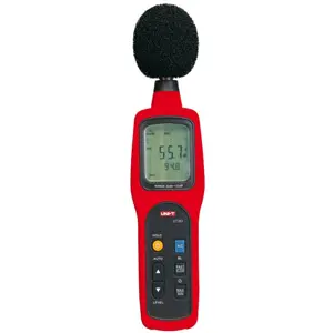 Sonómetro 30..130dB com gravação de dados