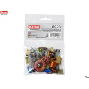 Kit de 50 bobines e filtros variados