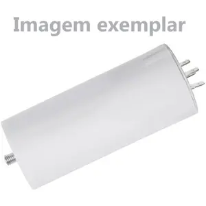 Condensador para motor 50uF 450V Ø55 x 127mm - c/ terminais e parafuso
