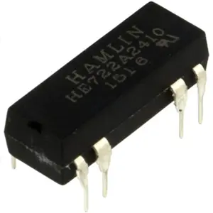 Relé reed 24VDC DPST-NO (8 pinos) - Littlefuse HE722A2410