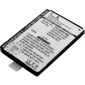 Bateria para PDA compatível com HP iPAQ 500, 510, 510a, 512, 514, 518 Voice Messenger Series (445074-001, 445074-002, 445668-001, 450790-001, FA889AA, HSTNH-K13B) 3.7V 900mAh Li-Ion