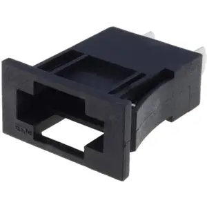 Porta-fusível para fusíveis tipo automóvel 19mm 32V 20A para embutir
