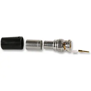 Ficha BNC rearTWIST UHD 75Ω macho [cable 10.4mm] (RG11)