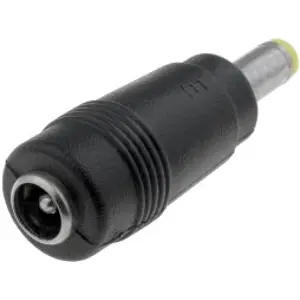 Adaptador DC macho Ø5.5x2.1mm - DC fêmea ø4.8x1.7mm para computador portátil (C1) COMPAQ, HP, ASUS
