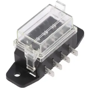 Caixa porta fusíveis para 4x fusíveis auto standard 19mm - MTA 0100610