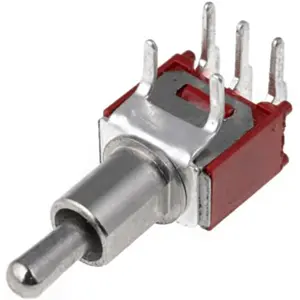 Interruptor de alavanca 3 posições estáveis - ON-OFF-ON - 250VAC 1A (5 pinos)