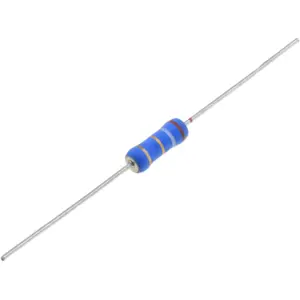 Resistência de filme metálico 1.3kR 2W ±5% Ø4x11mm