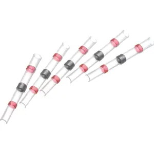 Ligador isolado de auto soldadura térmica estanque 0.5..1.0mm² - vermelho