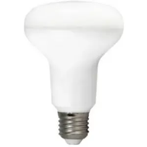 Lâmpada E27 R80 LED 230V 10W 6400K branco frio 900lm