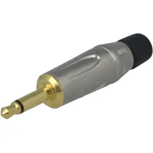 Ficha Jack3.5 MONO Macho dourada profissional