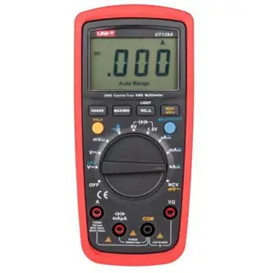 Multímetro digital (600Vac/dc 10Aac/dc 20MΩ T-RMS Auto-Range Min/Max NCV)