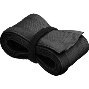Fita flexivel com velcro para arrumar cabos Ø20-40mm 1.80m preto