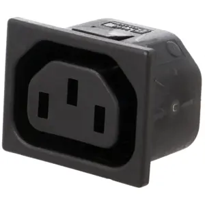 Ficha IEC C13 (fêmea) 3pin 10A para painel