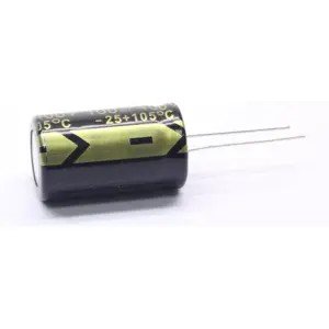 Condensador Electrolítico 100uF 400V 105º Ø18x36mm