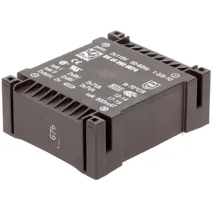 Transformador encapsulado para PCB 115/115VAC 9V+9V 14VA 778mA