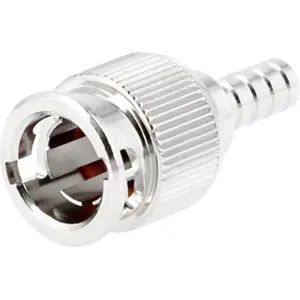 Ficha mini-BNC cravar macho p/ cabo RG735A