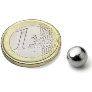 Íman Neodymium (NdFeB) N38 Ø8mm