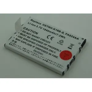 Bateria para PDA compatível com HP iPAQ 900, 910, 912, 914 HSTNH-I14C-K 3.7V 1940mAh Li-Ion