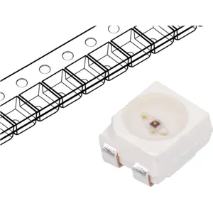Led SMD3528 PLCC4 âmbar  2.2...2.5V  450-1125mcd