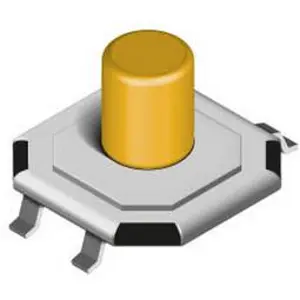 Botón miniatura 5.2x5.2x(3.6)mm 12VDC 50mA SMD