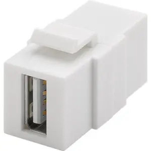 Keystone 2x USB2.0 A fêmea