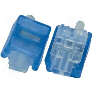 Ligador de passagem, azul (0.4-0.9mm²) - CORNING 1024393 UB2A BOX