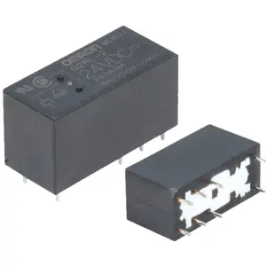 Relé 24VDC 8A DPDT (8 pinos)