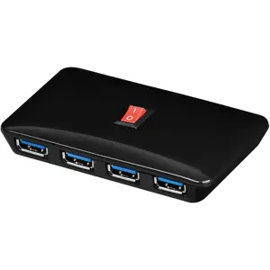 Hub USB 3.0 de 4 portas, com alimentação