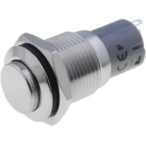 Interruptor de pressão anti-vandalismo unipolar SPDT ON-ON 24VDC 1A para soldar