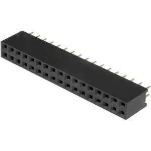 Barra de 34 pinos (2x17) fêmea 2.54mm para PCB