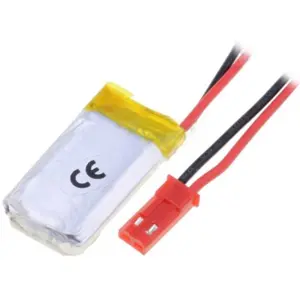 Bateria 3.7V 250mAh Li-Po - 17x30x6mm