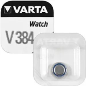 Pilha V384 / SR736 / SR41 / AG3 (LR41) - 1,55V Óxido de Prata
