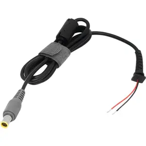 Cabo c/ ficha DC ø7.9x5.5mm com pino central p/ Lenovo
