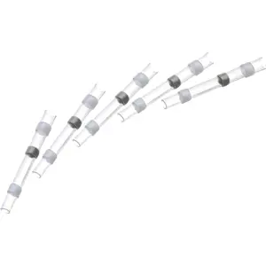Ligador isolado de auto soldadura térmica estanque 0.2..0.5mm² - branco