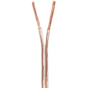 Fio de coluna transparente 2x4.0mm² CCA 100m