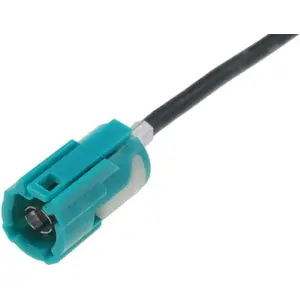 Adaptador auto-rádio para antena AUDI, FIAT, MERCEDES, PEUGEOT, SEAT, SKODA, VW -> Fakra / fios 0.15m